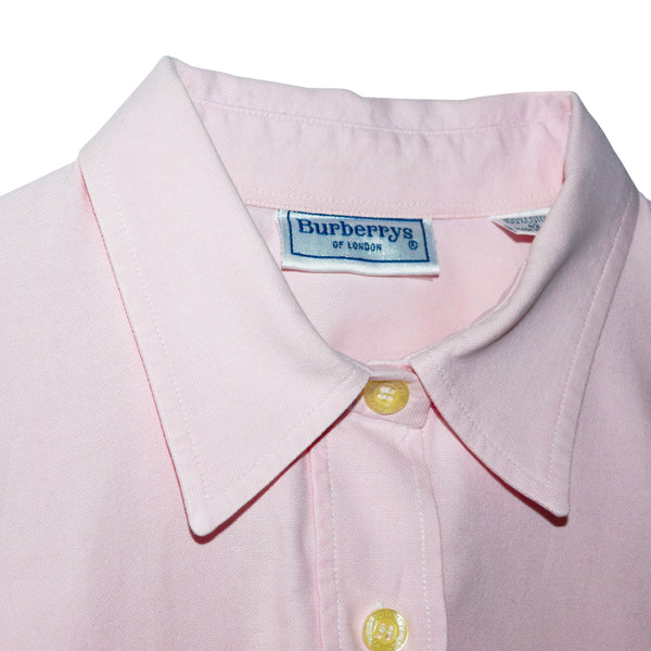 VINTAGE "BURBERRY" BABY PINK SHIRT